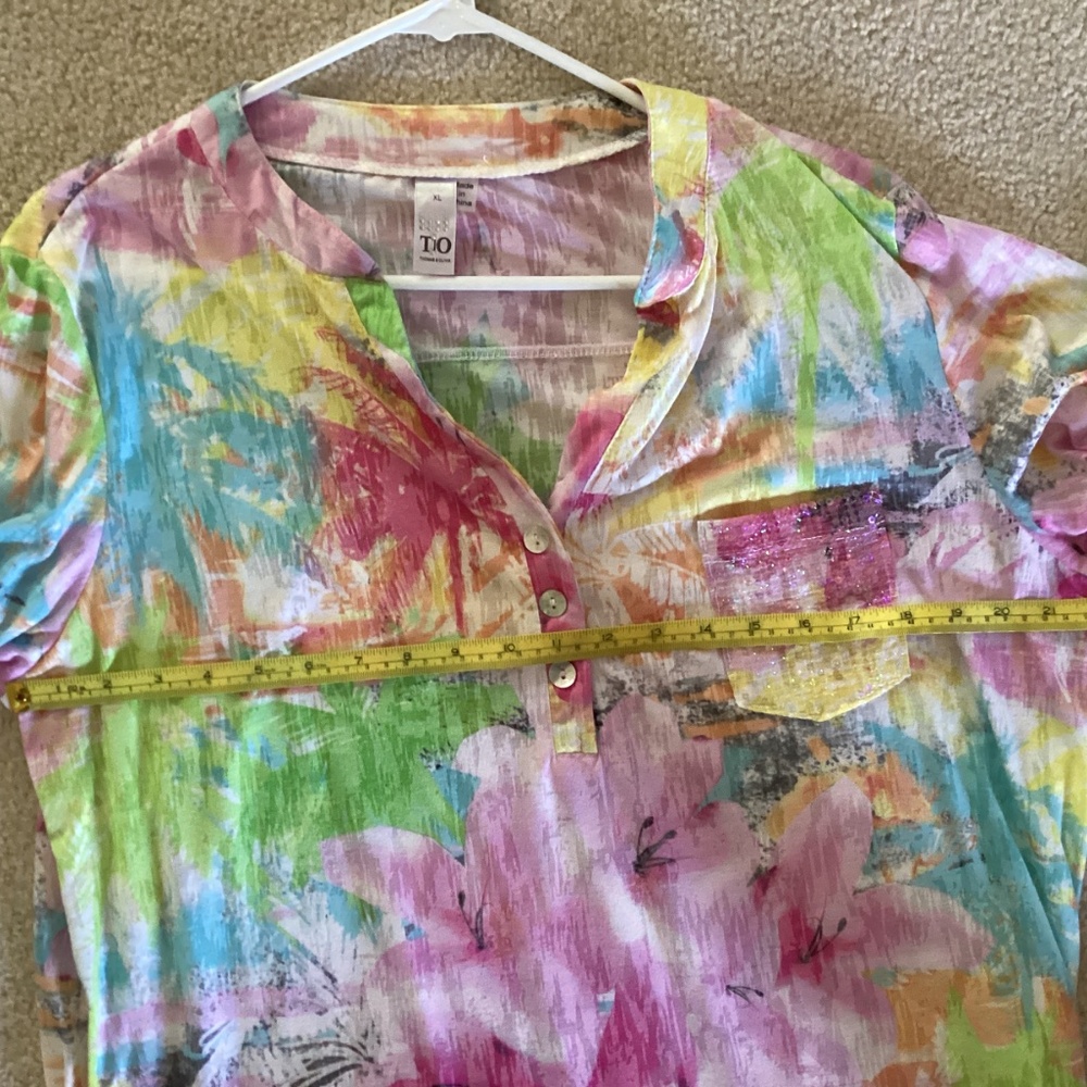 Colorful top Xl - Picture 4 of 4
